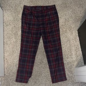Plaid Dress Pants